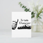 Ierse Danser Ghillies Briefkaart (Staand voorkant)