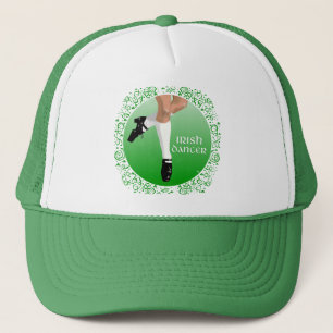 Ierse danser harde schoen trucker pet