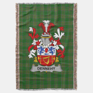 Ierse Dennehy of O_Dennehy Wapen van Familie Cres Deken