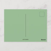 Ierse doedelzakspeler St Patricks Day Briefkaart (Achterkant)