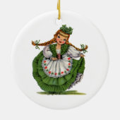 Ierse dollar keramisch ornament (Achterkant)