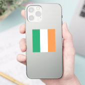 Ierse driekleurige vlag patriottische St. Patrick' Sticker (Telefoon)