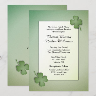 Ierse Droom Bruiloft Uitnodiging