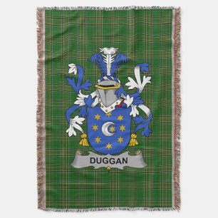 Ierse Duggan of O_Duggan wapenschild familie Cres Deken