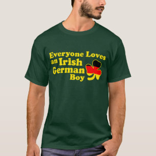 Ierse Duitse jongen T-shirt