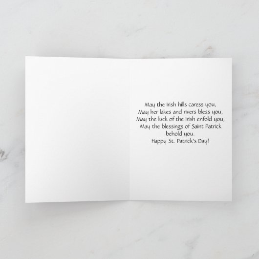 Ierse Engel Kaart (Binnen)