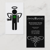 ierse engel visitekaartje (Voorkant / Achterkant)