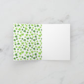 Ierse Erfenis: Traditionele Bisschop Sint-Patrick Feestdagen Kaart (Binnen)