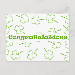 Ierse felicitaties briefkaart