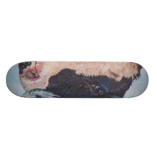 Ierse Friesian Cow Skateboard