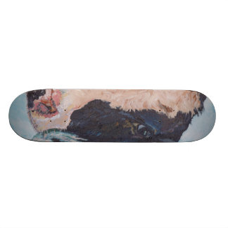 Ierse Friesian Cow Skateboard