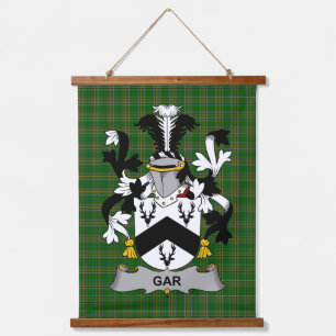 Ierse Gar of Garr Wapen Familiewapen Hangend Wandkleed