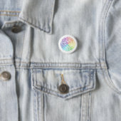 Ierse Gay & Lesbian Pride Celtic Ronde Button 3,2 Cm (In situ)