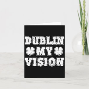 Ierse Geluks Kabouter St. Patrick's Dag Dublin Mij Kaart