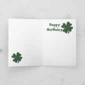 Ierse geschenken kaart (Binnen)