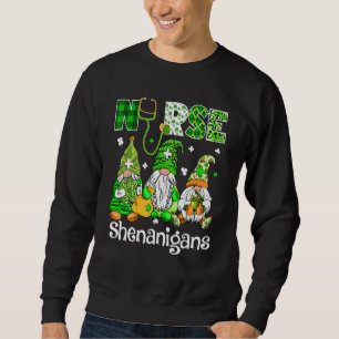 Ierse Gnomen Shenanigans Stethoscoop Verpleegster Trui