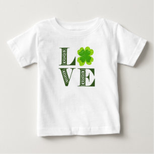 Ierse Groene Klaver Shamrock Keltische Knoop LOVE