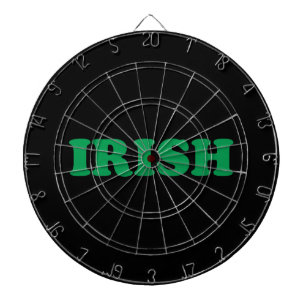 Ierse groene zwarte moderne Saint Patrick's Day Dartbord