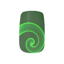 Ierse groene zwijn Minx Nails