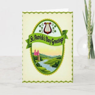 Ierse Groet Scene Kaart