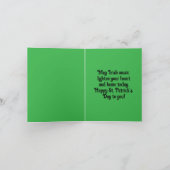  Ierse Harp Holiday Kaart (Binnen)