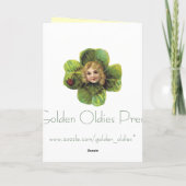  Ierse harp Kaart (Achterkant)