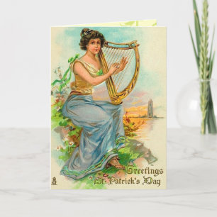  Ierse harp Kaart