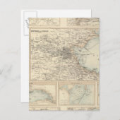 Ierse havens en havens briefkaart (Voorkant / Achterkant)