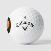 Ierse Heartflag css gbcnt Golfballen (Logo)