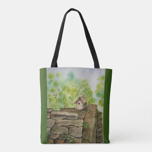 Ierse herbruikbare Canvas tas, winkelen Draagtas (Achterkant)