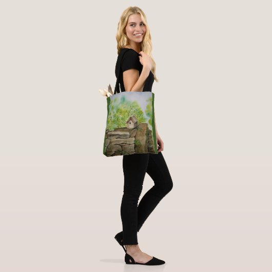 Ierse herbruikbare Canvas tas, winkelen Draagtas (Op model)