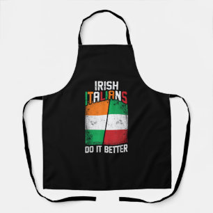 Ierse Italiaanse grappige Ierse Italianen doen het Schort