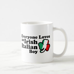 Ierse Italiaanse jongen Koffiemok