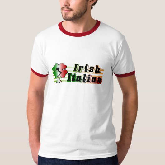 Ierse Italiaanse T-Shirt (Voorkant)