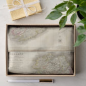 Ierse kaart tissuepapier (Geschenk)