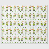 Ierse Kerstmis Cadeaupapier (Vlak)