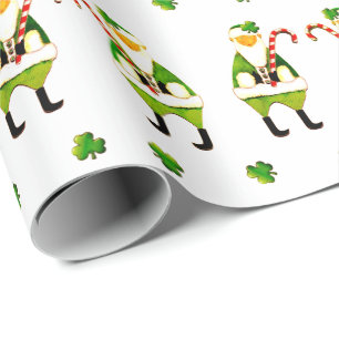 Ierse Kerstmis Cadeaupapier