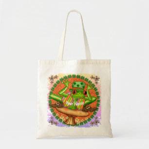Ierse kikker tote bag