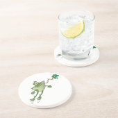 Ierse kikker zandsteen onderzetter (Zijkant)