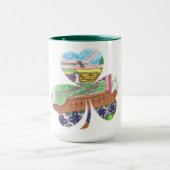 Ierse klaver mok (Midden)