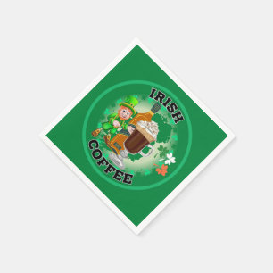 Ierse koffie - een elixer. servet