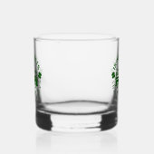 Ierse kussen Truck met klavers St. Patrick's Day Whisky Glas (Links)