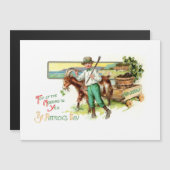 Ierse Lad St. Patrick's Day Greeting (Voorkant / Achterkant)