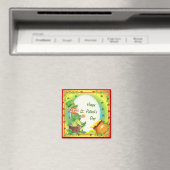 Ierse Leprechaun Pot of Gold Magneet (Insitu (Vaatwasser))