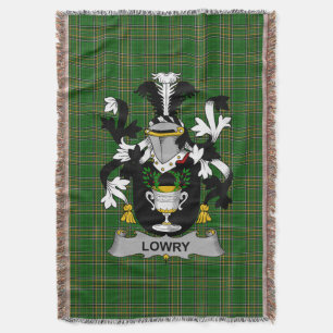 Ierse Lowry of Lavery Coat of Arms Family Crest I Deken