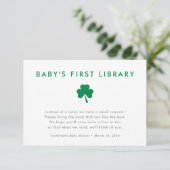 Ierse Lucky Charm-boeken voor Baby's Eerste Biblio Kaart (Staand voorkant)