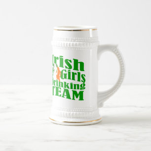 Ierse meisjes drink team bierpul