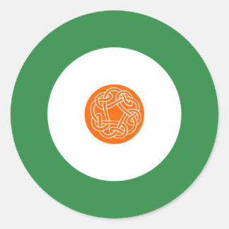 Ierse mod ronde Sticker 2