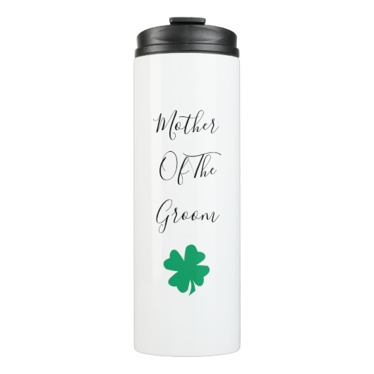 Ierse moeder van het groom Weddings St Patricks Da Thermosbeker (Voorkant)