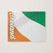 Ierse nationale retro-reisposter legpuzzel (Horizontaal)